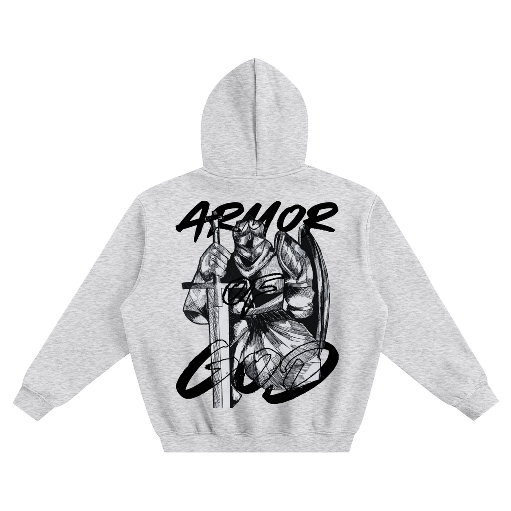 Fleeced Boxy Hoodie