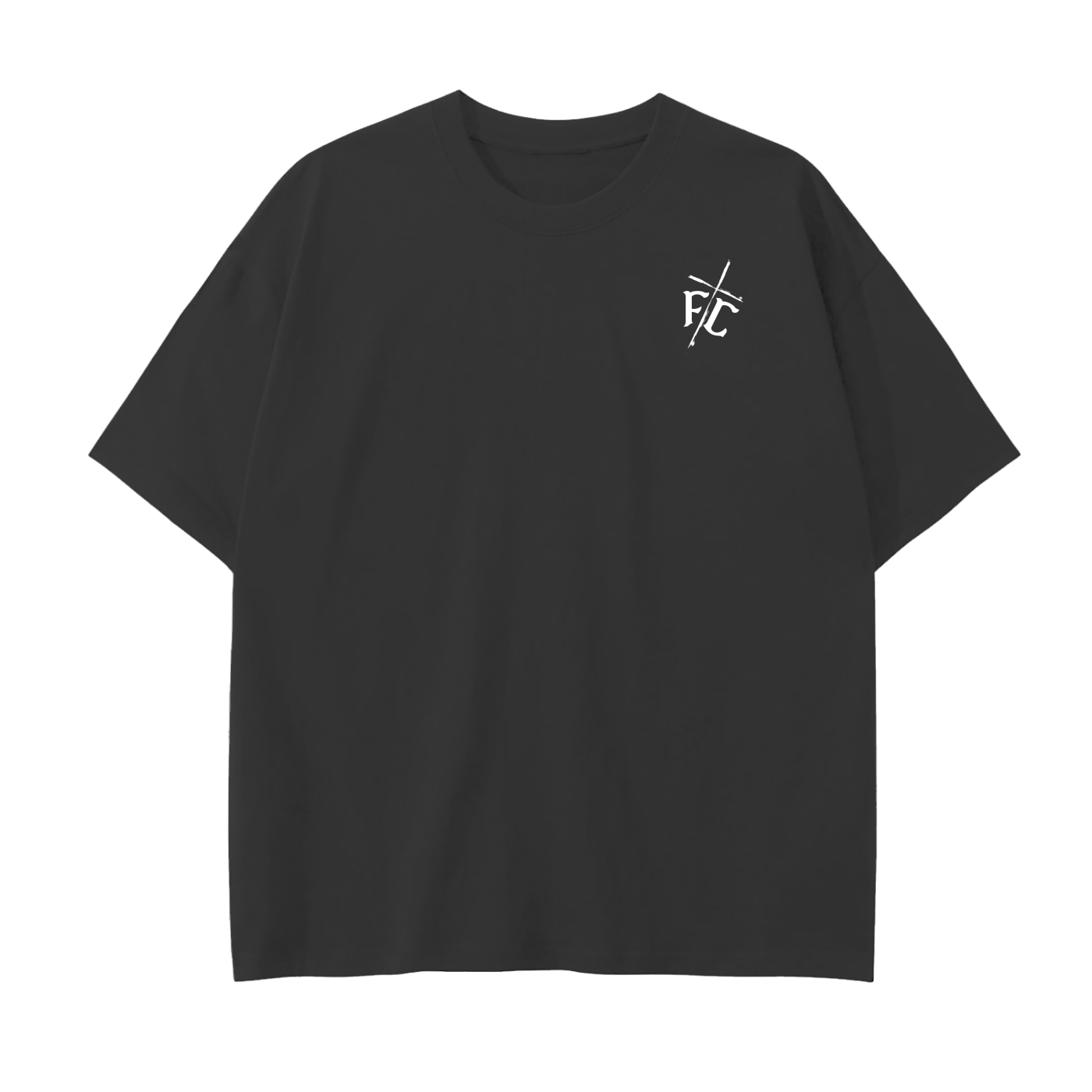 Drop Shoulder Cotton T-Shirt