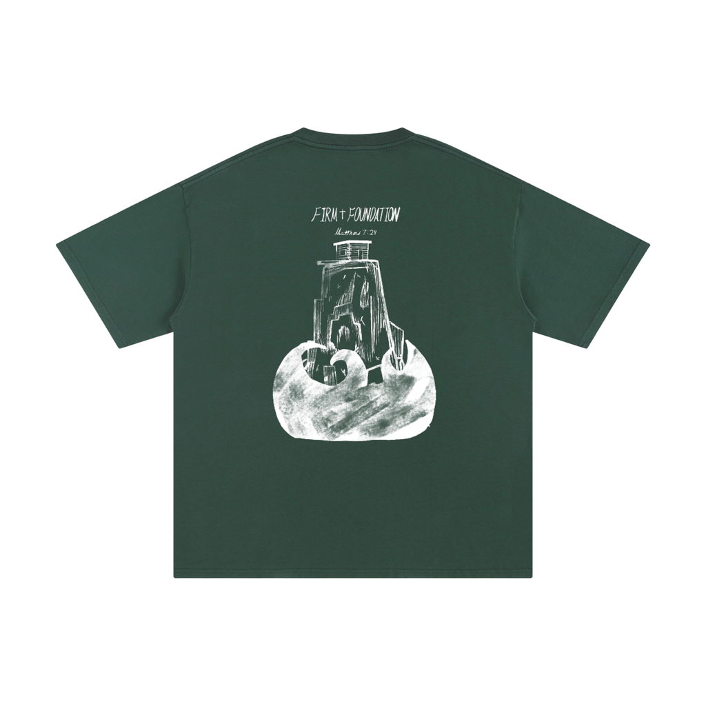 Firm Foundation (Unisex Pure Cotton T-Shirt)