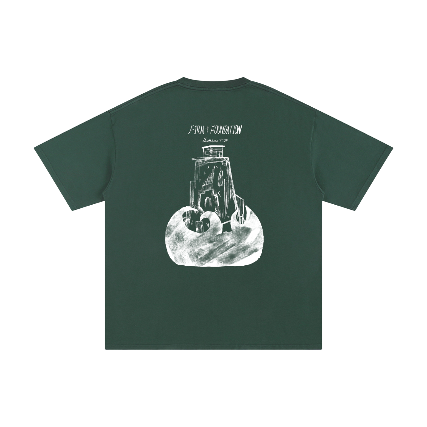 Firm Foundation (Unisex Pure Cotton T-Shirt)