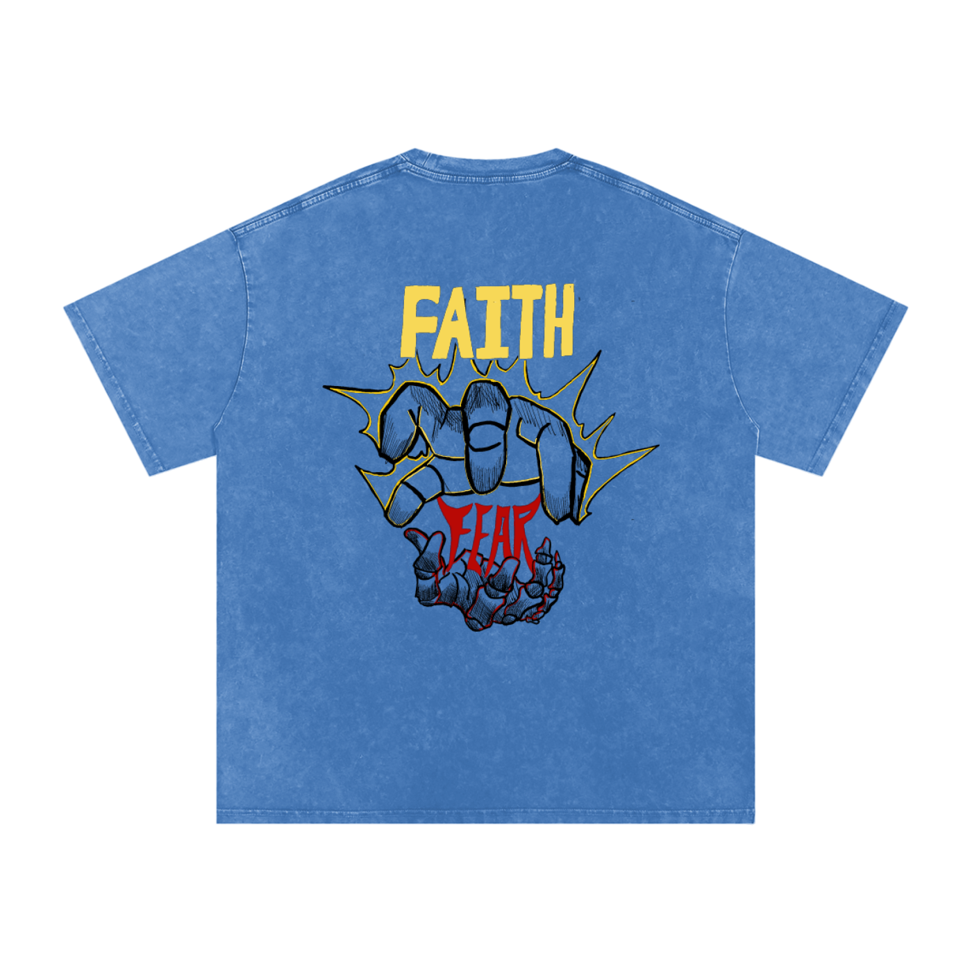 Faith over Fear Oversized T-shirt