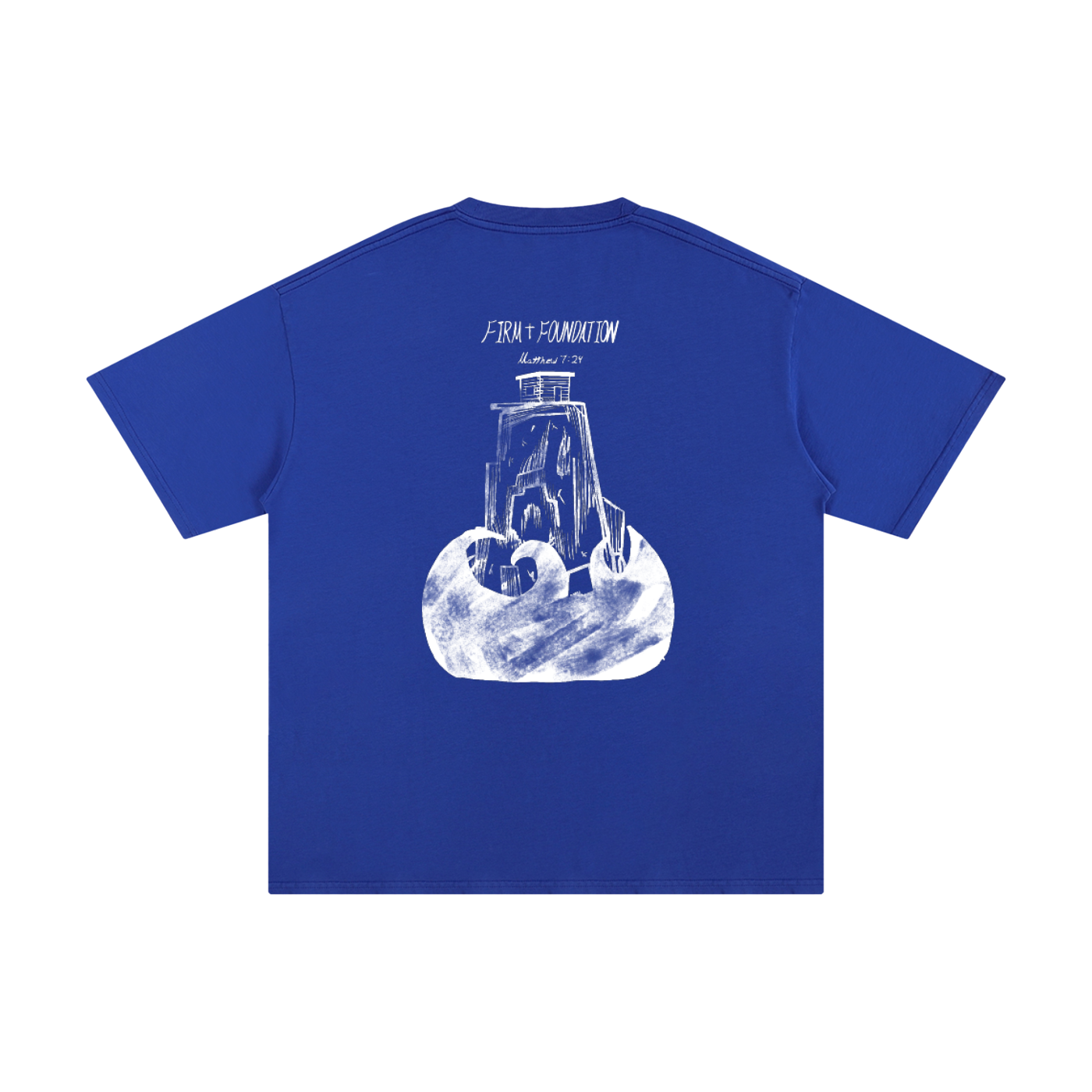 Firm Foundation (Unisex Pure Cotton T-Shirt)