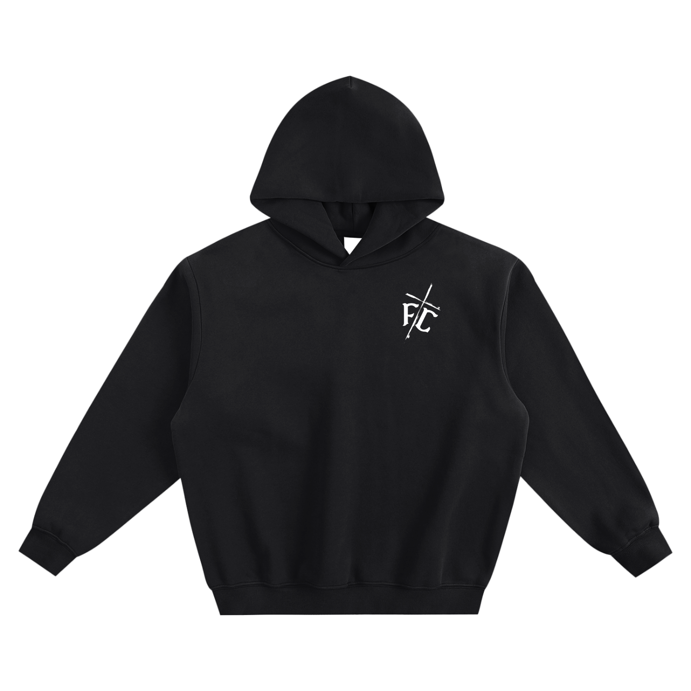 Firm foundation (Fleeced Boxy Hoodie)