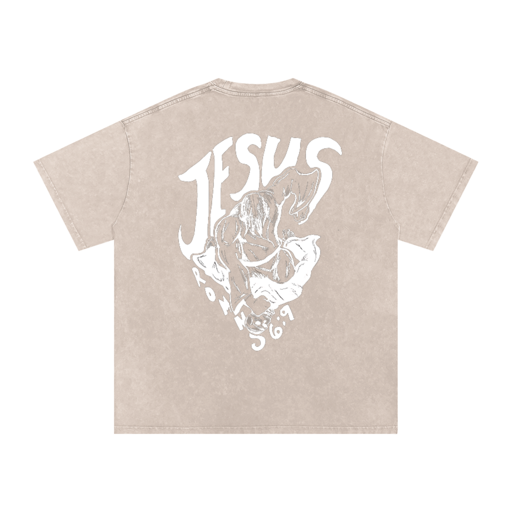 Jesus Conquered Death Oversized T-shirt