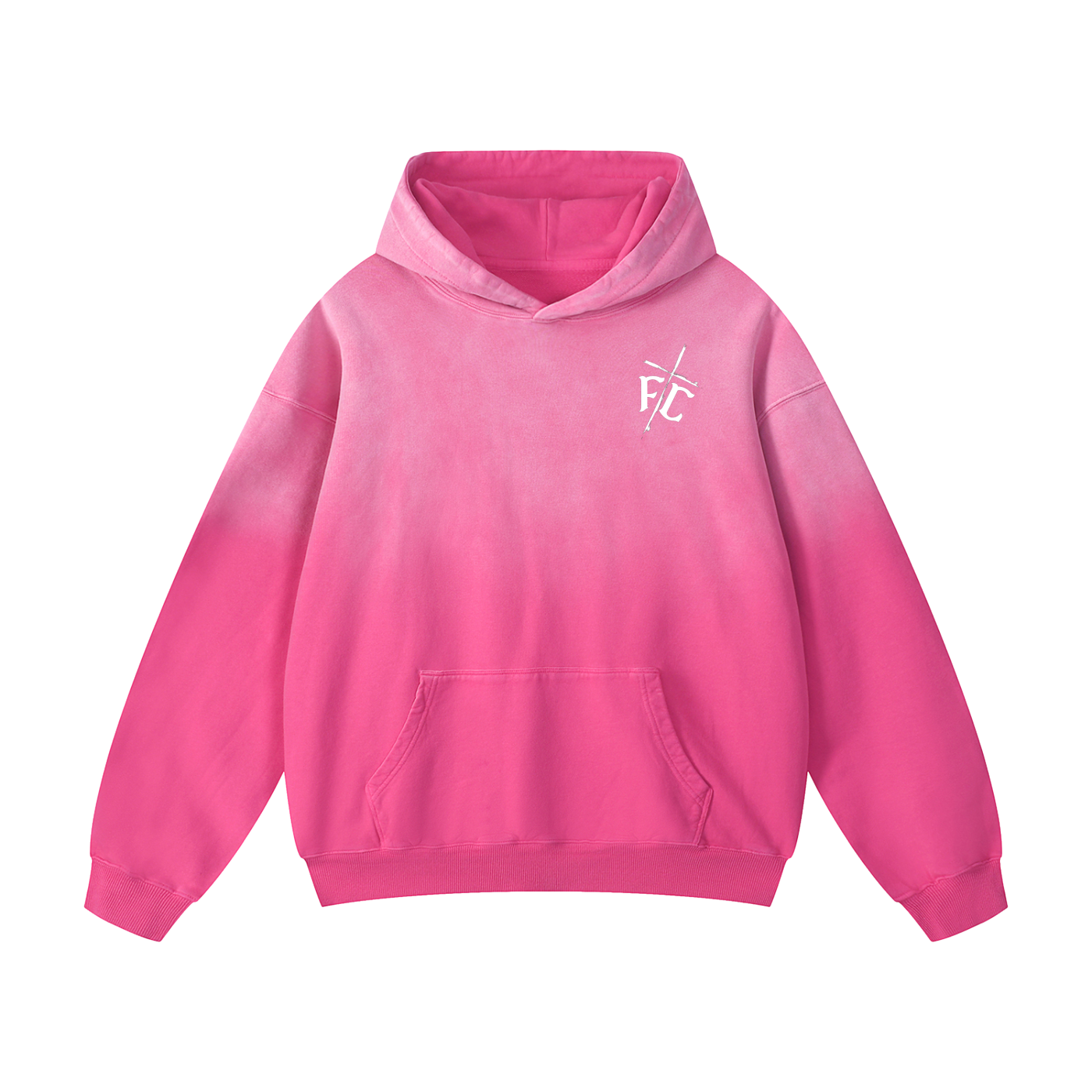 Firm foundation (Heavyweight Sunfade Oversized Hoodie)