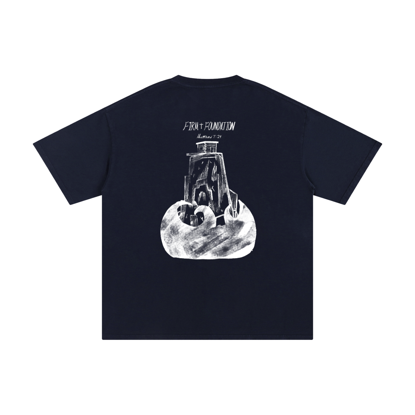 Firm Foundation (Unisex Pure Cotton T-Shirt)