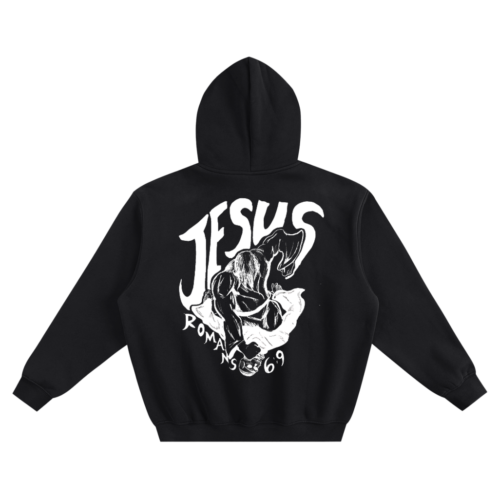 Fleeced Boxy Hoodie