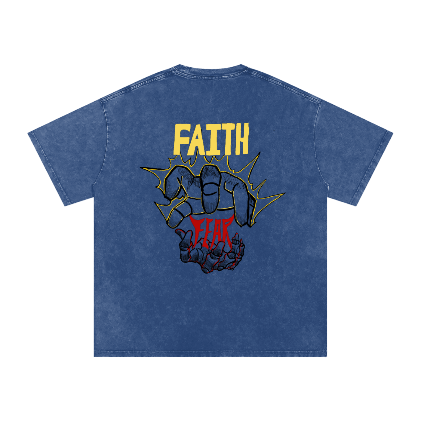 Faith over Fear Oversized T-shirt