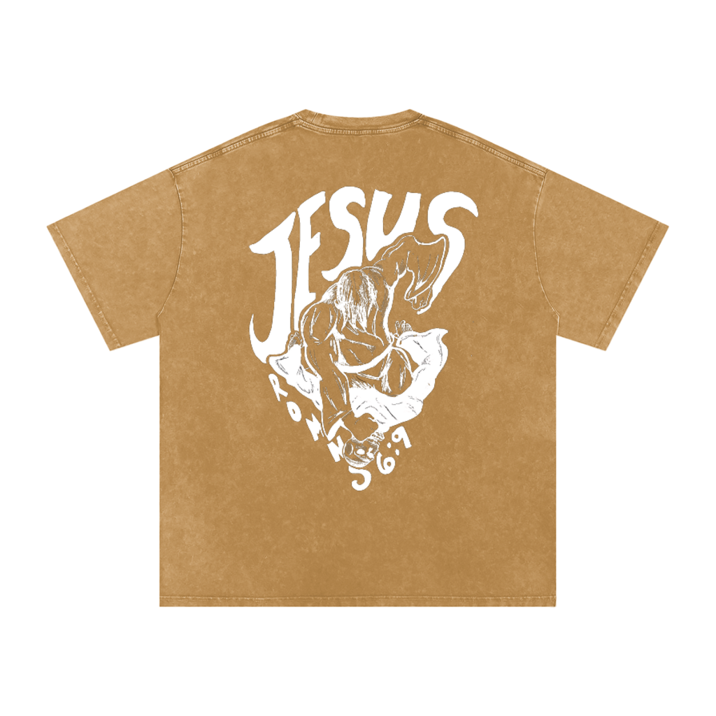 Jesus Conquered Death Oversized T-shirt