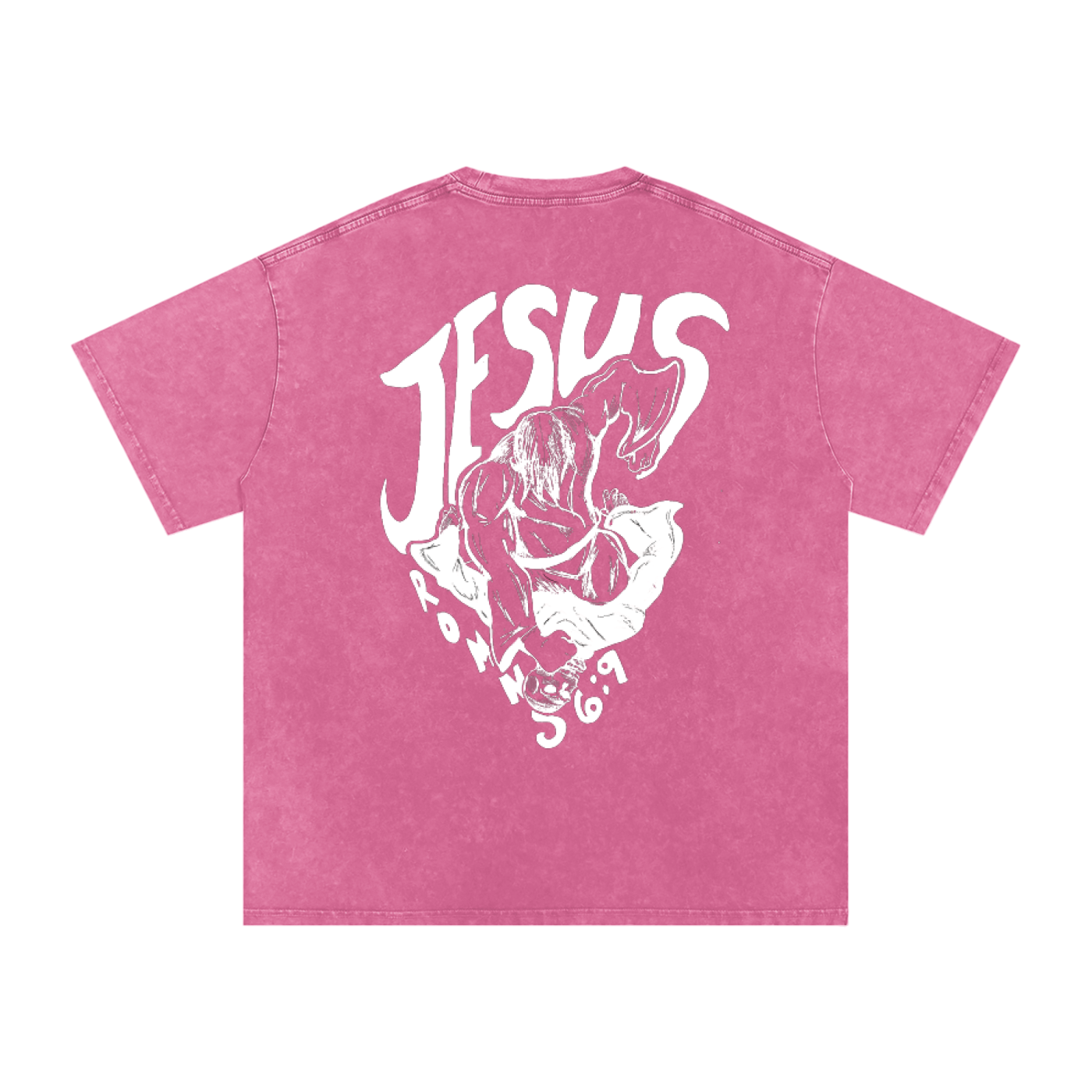 Jesus Conquered Death Oversized T-shirt