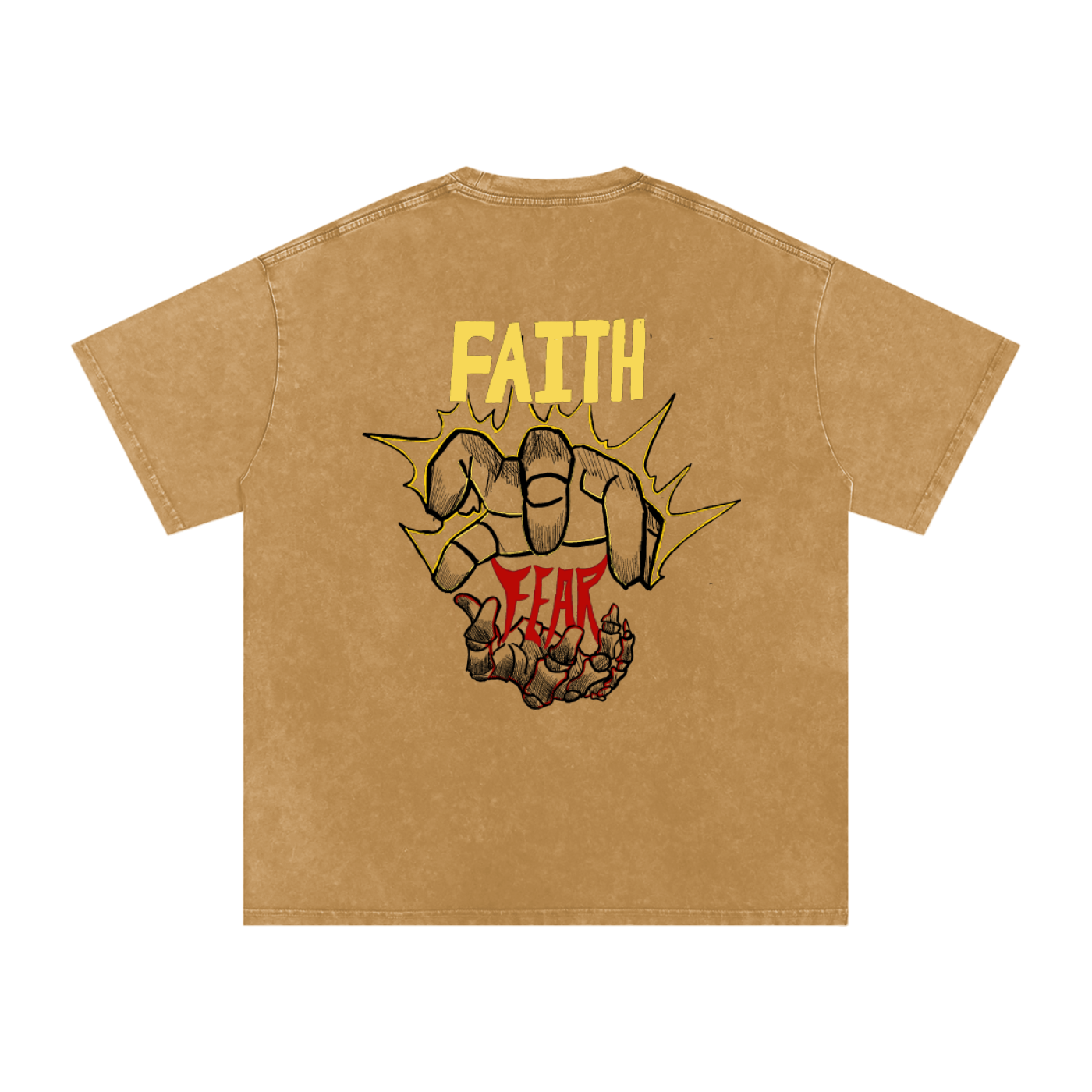 Faith over Fear Oversized T-shirt