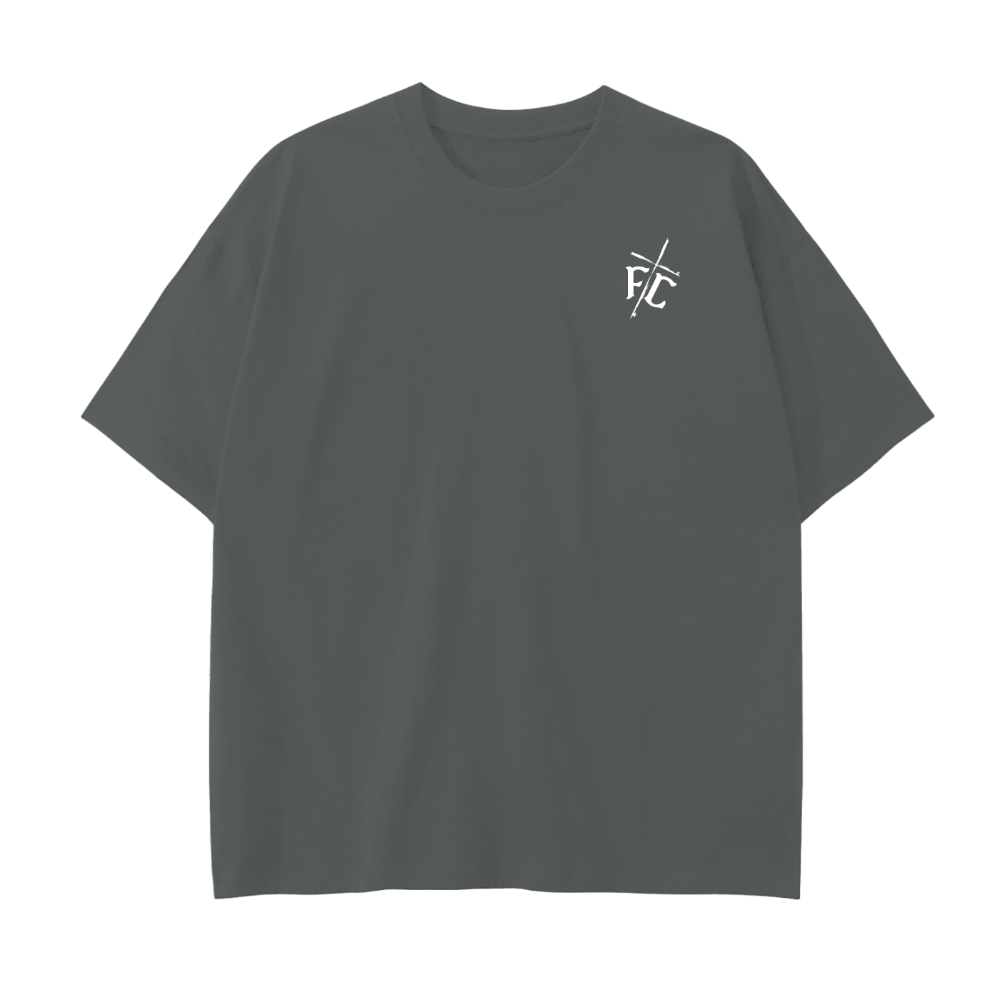 Drop Shoulder Cotton T-Shirt