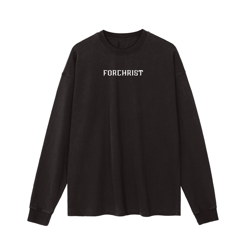 Matthew 25:53 (Vintage Washed Long Sleeve T-Shirt)