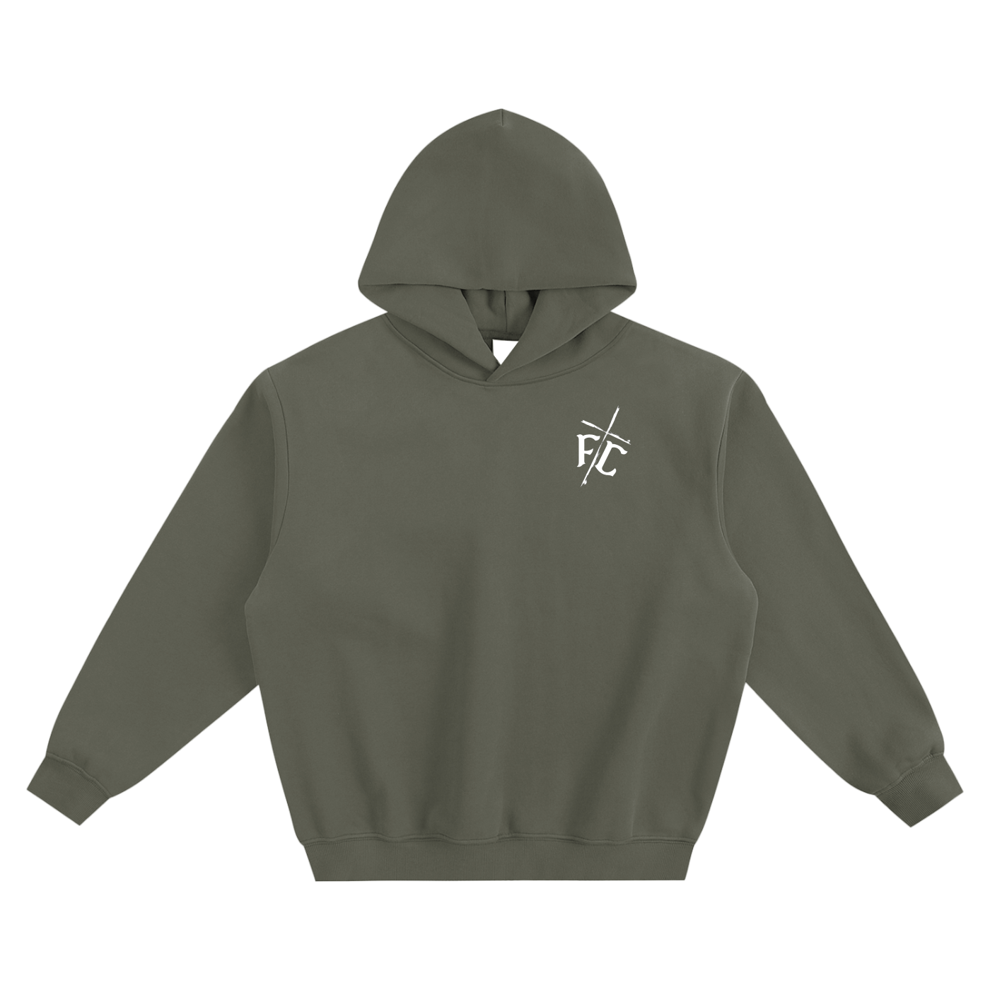 Firm foundation (Fleeced Boxy Hoodie)