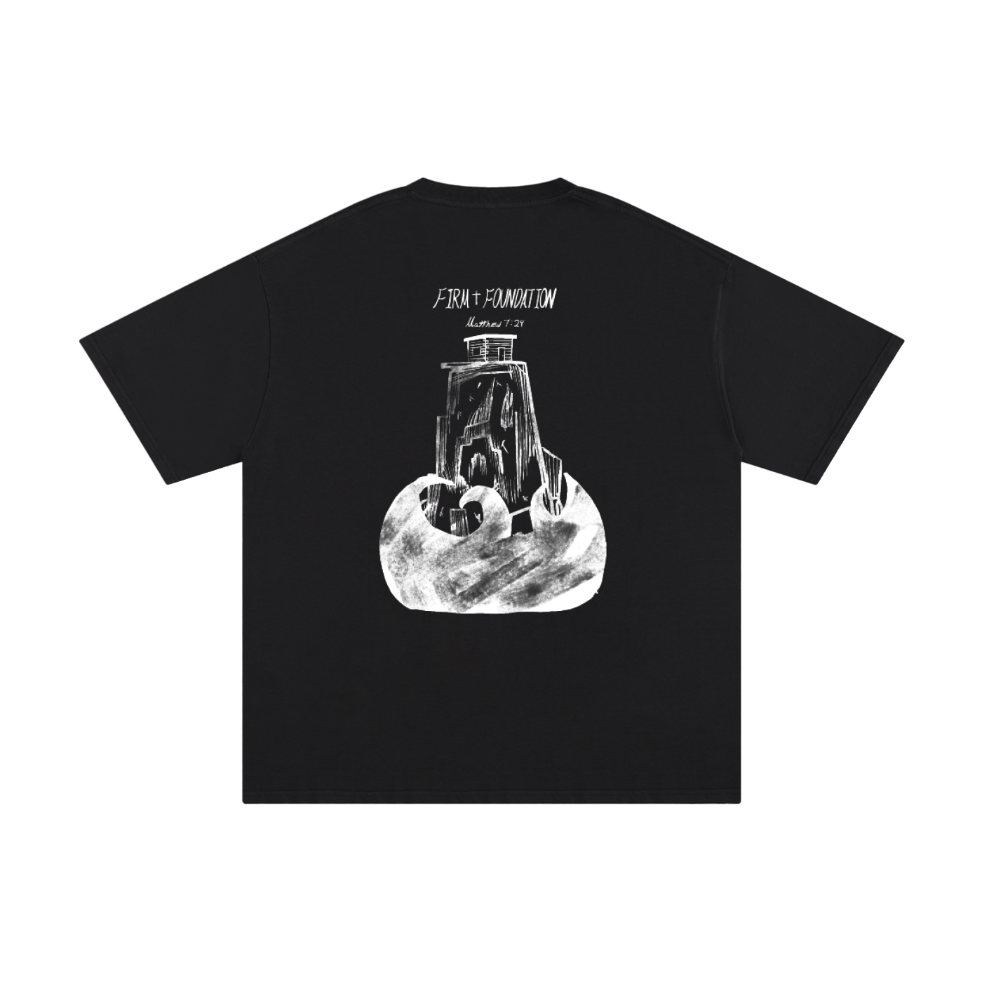 Firm Foundation (Unisex Pure Cotton T-Shirt)