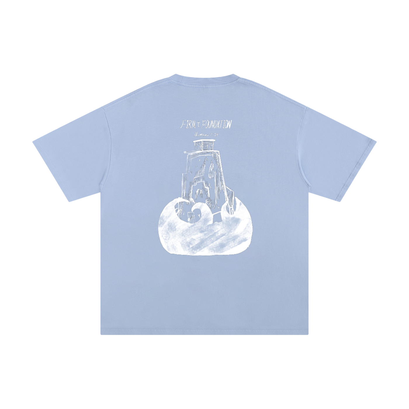 Firm Foundation (Unisex Pure Cotton T-Shirt)