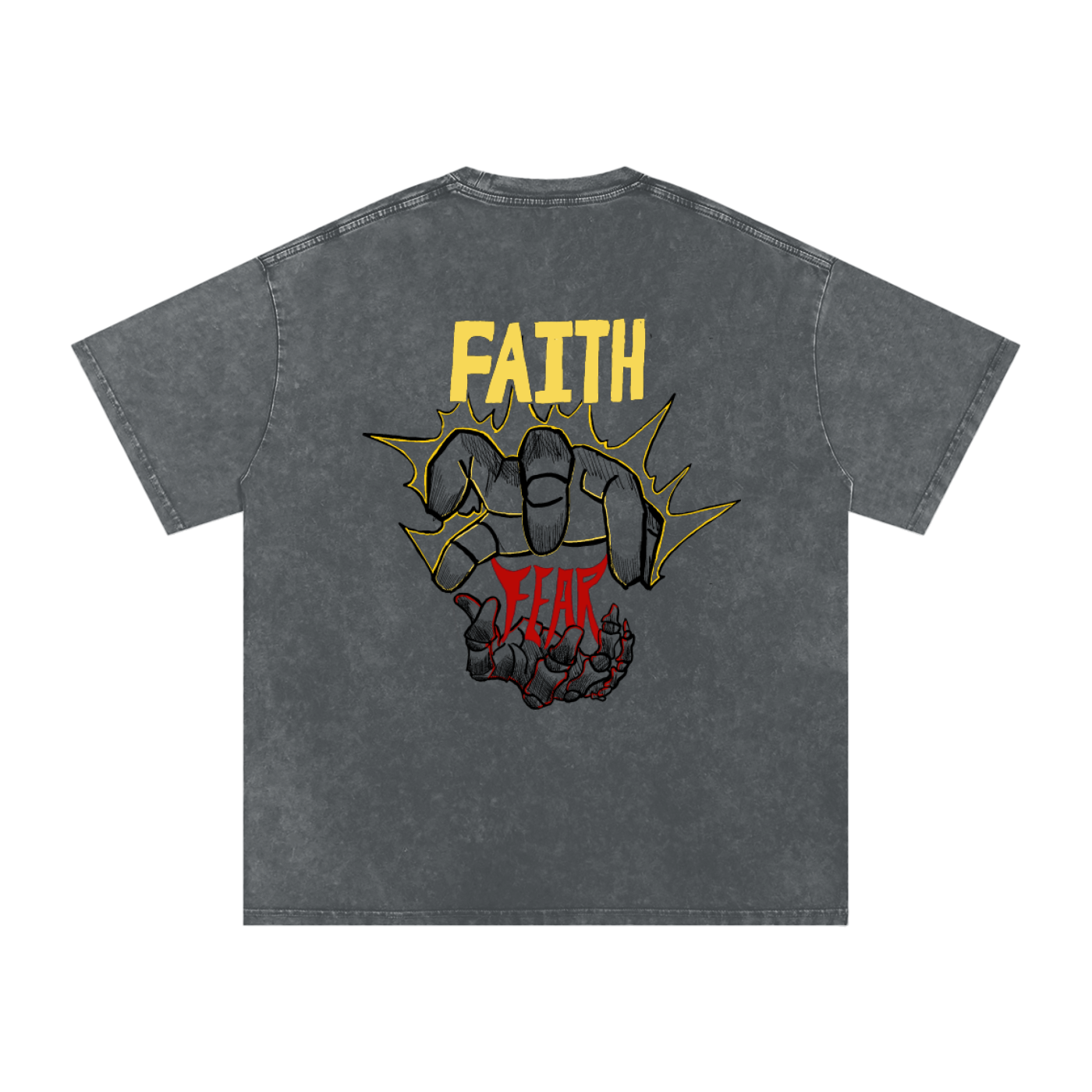 Faith over Fear Oversized T-shirt