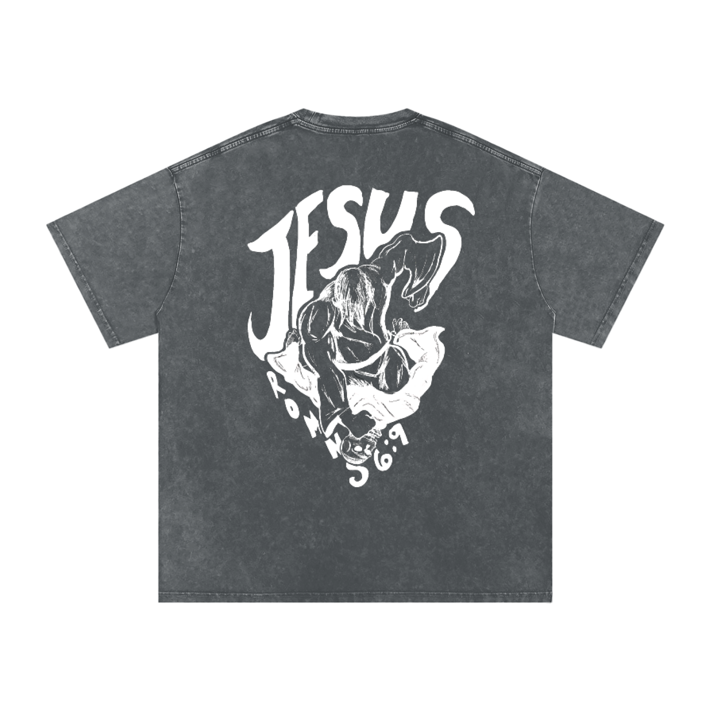 Jesus Conquered Death Oversized T-shirt